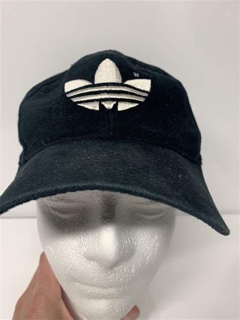 Adidas Trefoil Logo Classic Cap Blackwhite Baseball Gem