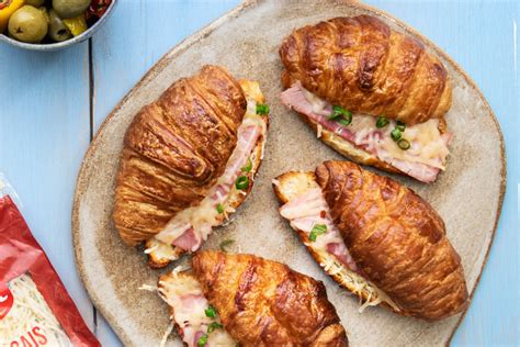 Croissants Au Jambon Blanc Et Lemmental Kiss My Chef