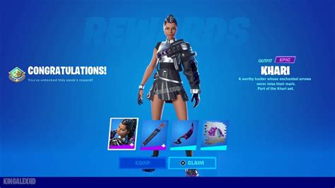 How To Get Galaxy Khari Skin Galaxy Cup Free In Fortnite Unlock