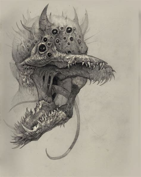 Zagan Bobby Rebholz Creature Concept Art Creature Drawings Monster