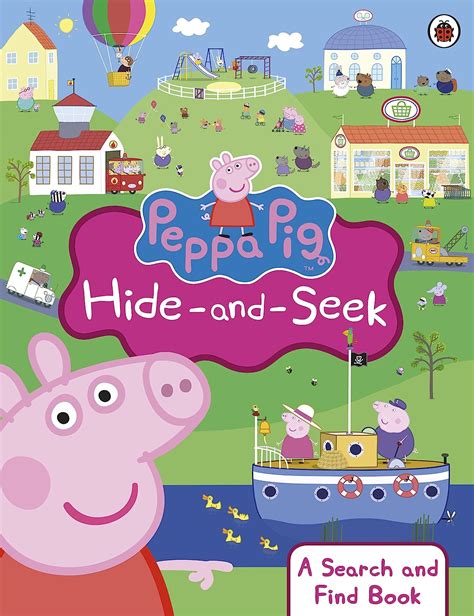 Peppa Pig Hide And Seek A Search And Find Book Peppa Pig Amazon Fr