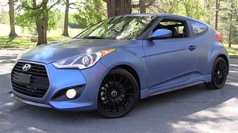 2016 Hyundai Veloster Rally Edition Turbo 6 Spd Start Up Road Test