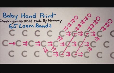 Pin By Emily Wells On Rainbow Loom Layout Charts Rainbow Loom