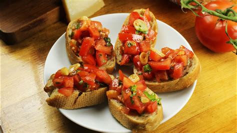 Bruschetta Bruschetta Recept Bruschetta Készítése Recept Videók