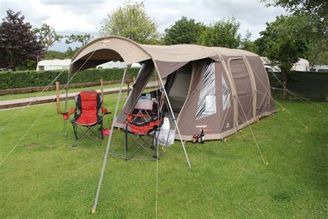 Vango Eden four person poly cotton air beam tent | in Leicester, Leicestershire | Gumtree