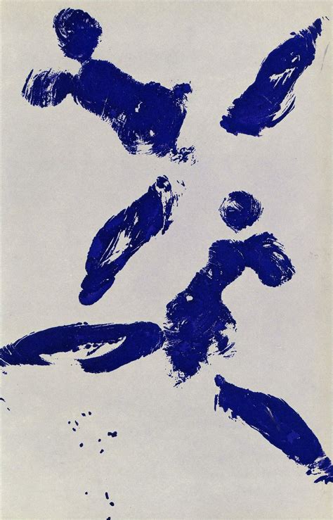 Yves klein, Contemporary abstract art, Blue art