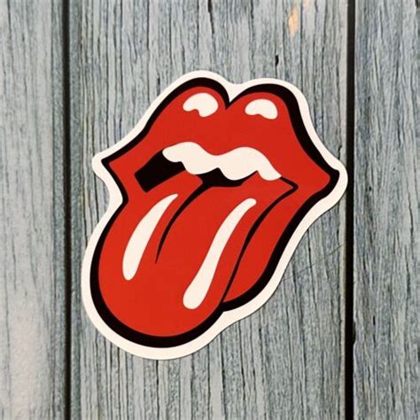 The Rolling Stones Tongue Logo Sticker EBay