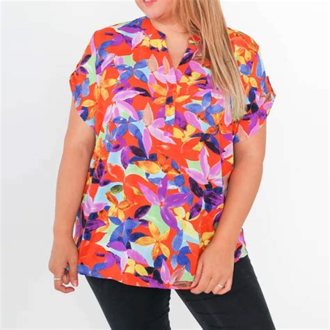 Magnifique Blouse Grande Taille Printemps T Disponible Chez Mod El