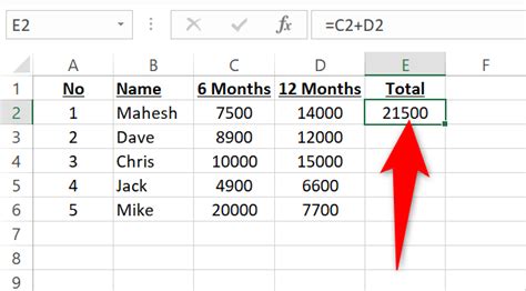 How To Copy A Formula In Microsoft Excel