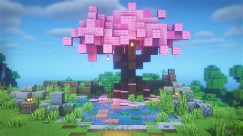 Minecraft Schematics Cherry Blossom Cherry Blossom Tree Mine