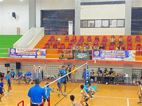 Meriahnya Suasana Dan Dukungan Pendukung Dalam Volleyball Competition