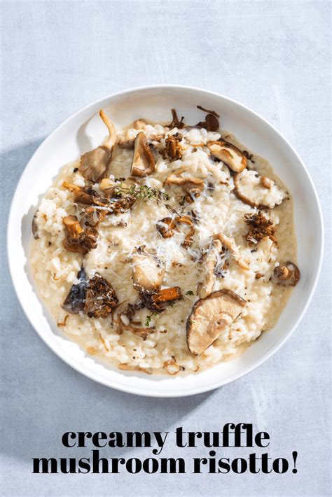 Truffle Mushroom Risotto Artofit