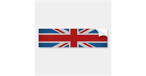 Flag of the United Kingdom Bumper Sticker | Zazzle