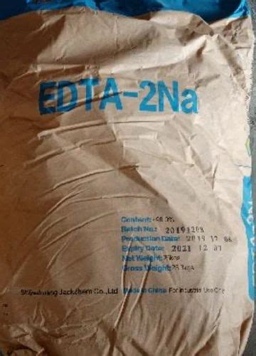 Edta Disodium Salt 25Kg At Rs 150 In Kanpur ID 2853943511755