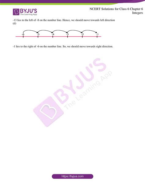 Ncert Solutions Class Maths Chapter Integers Byju S