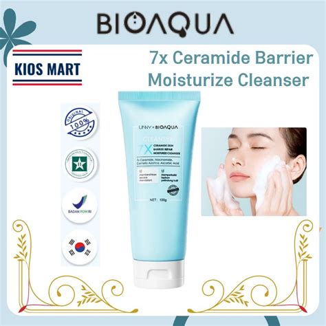 Jual Bioaqua 7x Ceramide Skin Barrier Repair Moisturize Cleanser 100g