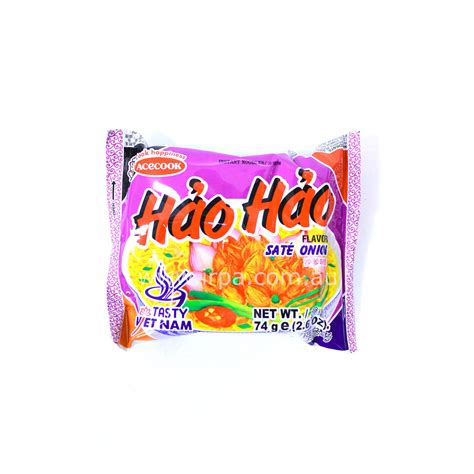 HAO HAO INSTANT NOODLE – SATE ONION 70G | IRPA