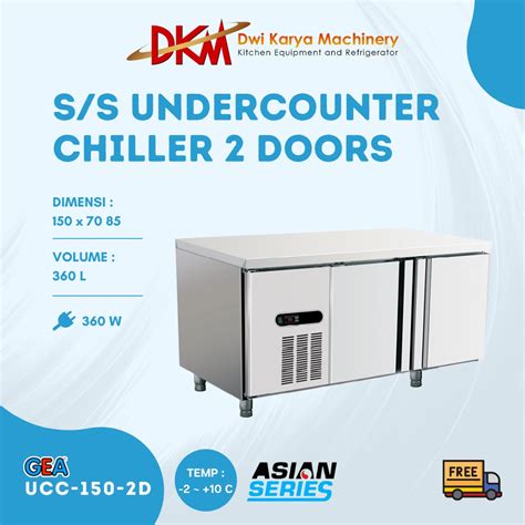 Jual Gea Under Counter Chiller Pintu Ucc D Shopee Indonesia