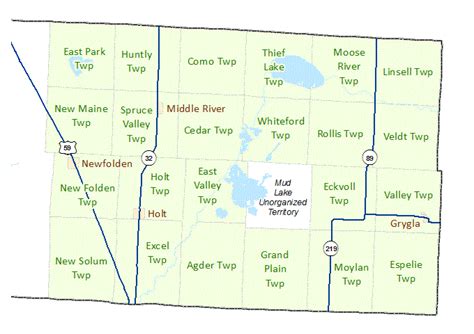 Marshall County (East) Maps