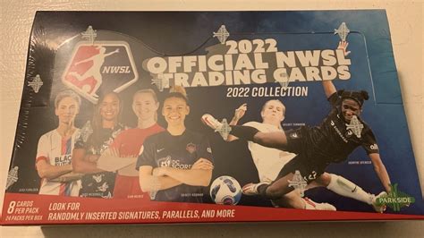 Parkside Nwsl Collection Women S Soccer Cards Hobby Box Packs