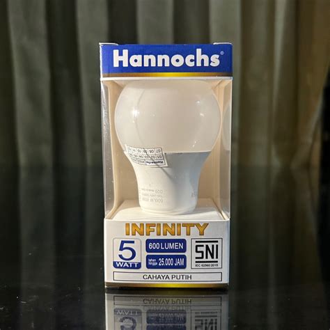 Jual Hannochs Lampu Bohlam Infinity 5 Watt Warna Cahaya Putih