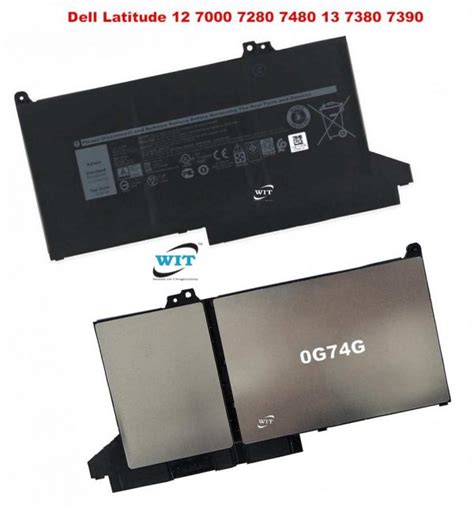 0g74g Laptop Battery For Dell Latitude 5300 5310 7300 7400 E5300 E5310 E7300 E7400 Series