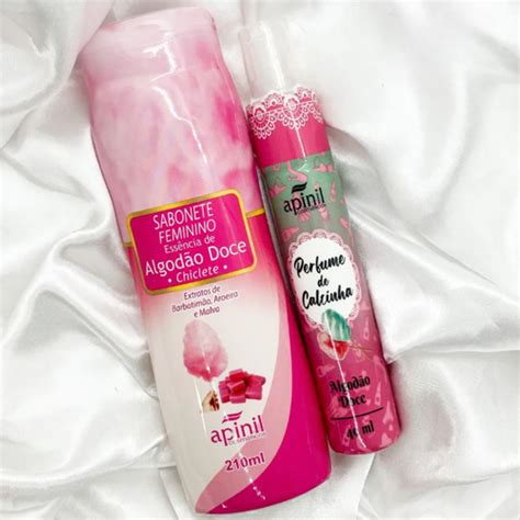 Comprar Kit sabonete Perfume de calcinha ALGODÃO DOCE R Sex Distribuidora Shop Erótico