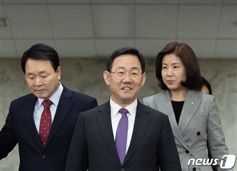 민·당·정 협의회 참석하는 주호영 원내대표 네이트 뉴스