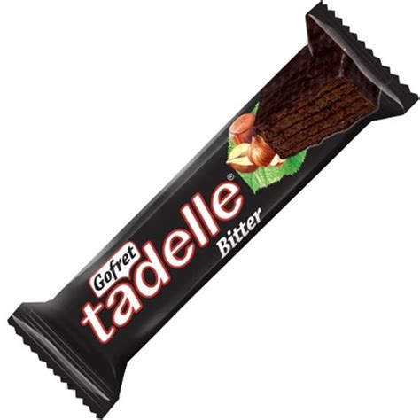 Tadelle Bitter Çikolatalı Gofret 35 Gr