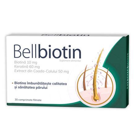 Bellbiotin Comprimate Filmate Zdrovit