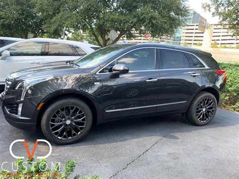 Custom Vehicle Designs On Twitter 2019 Cadillac Xt5 With 20inch Vogue Vt383 Wheels And Vogue