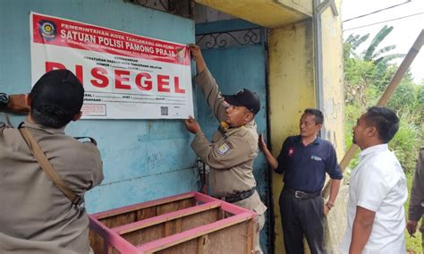 Jadi Tempat Esek Esek Rumah Di Pamulang Di Segel Satpol PP Tangsel