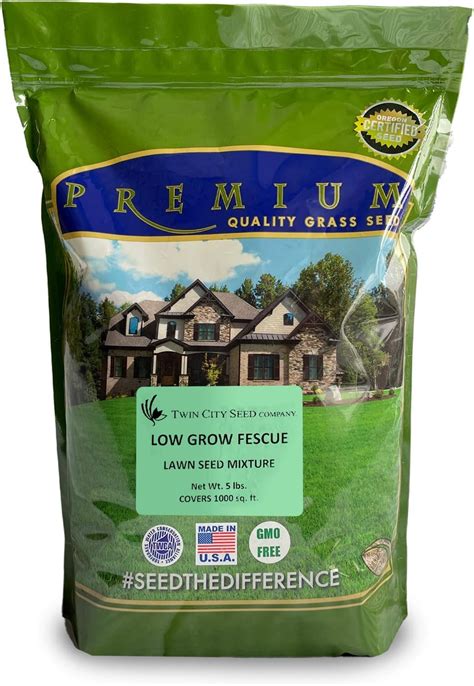 Jrk 4 Fescue Low Grow No Mow Grass Seed Mix 5 Lbs Patio Lawn And Garden