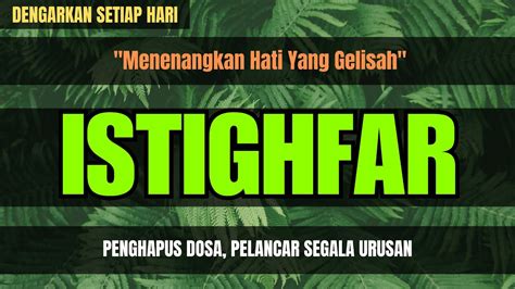 Keutamaan Istighfar Dzikir Istighfar Penarik Rezeki Jiwa Tenang