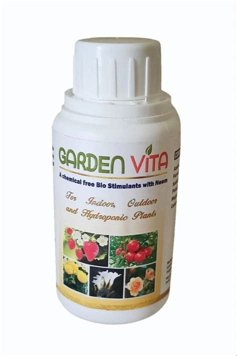 White Liquid Garden Vita Bio Stimulants Packaging Size Ml Bottle