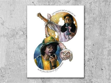 Dustin and Suzie Neverending Story Fan Art Art Print - Etsy