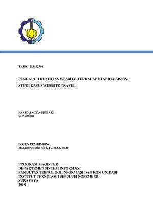 Pengukuran Kualitas Layanan Website Kementerian Kominfo Dengan