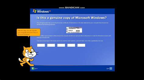 Scratch Cat In The Windows XP OOBE YouTube