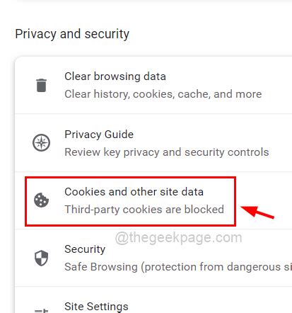 How To Enable Or Disable Third Party Cookies In Google Chrome