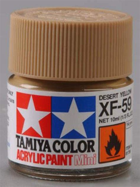 Tamiya 81759 Acrylic Mini Xf 59 Desert Yellow Uk Toys And Games
