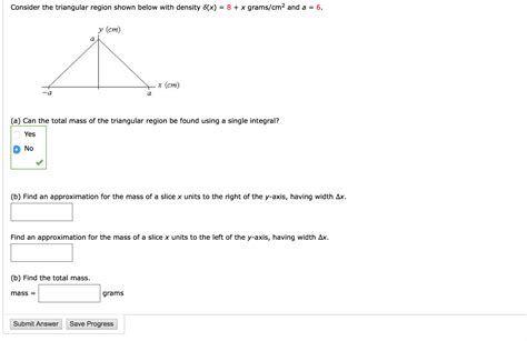 Solved Consider The Triangular Region Shown Below With Chegg