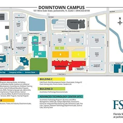 Fscj North Campus Map - Almire Marcelia