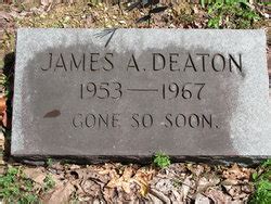 James A Deaton 1953 1967 Find A Grave Memorial