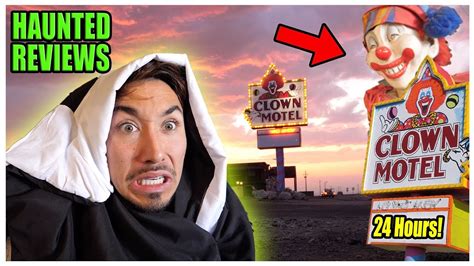 Staying At The Most Haunted Clown Motel In America Youtube