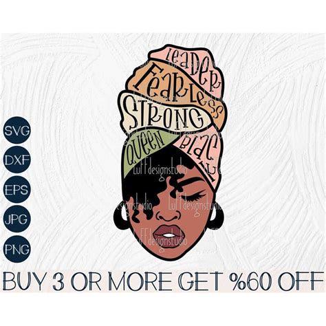 Black Woman Svg Black History Svg Juneteenth Svg Afro Gir Inspire Uplift