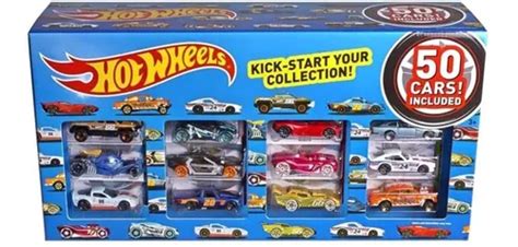 Set De 50 Autos Coleccionables Mattel Hot Wheels Cgn22 Envío gratis