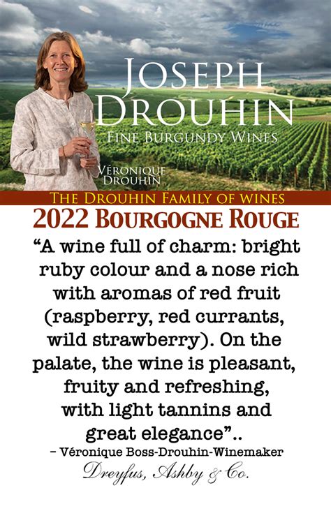 Bourgogne Rouge Dreyfus Ashby And Co