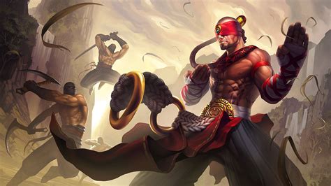 Lee Sin League Of Legends Papel De Parede Hd Plano De Fundo X