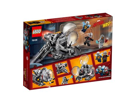 Construction & Building Toys Lego Super Heroes 76109 Marvel Antman & The Wasp Quantum Realm ...