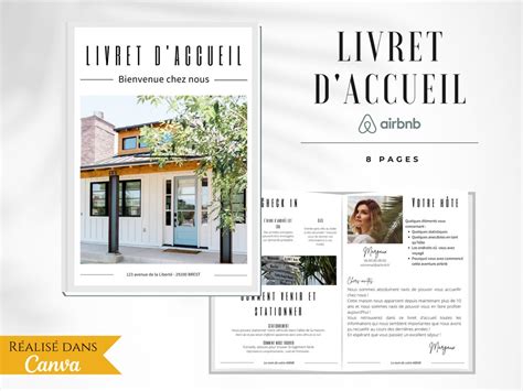 Livret D accueil AIRBNB Français Guide D accueil Etsy